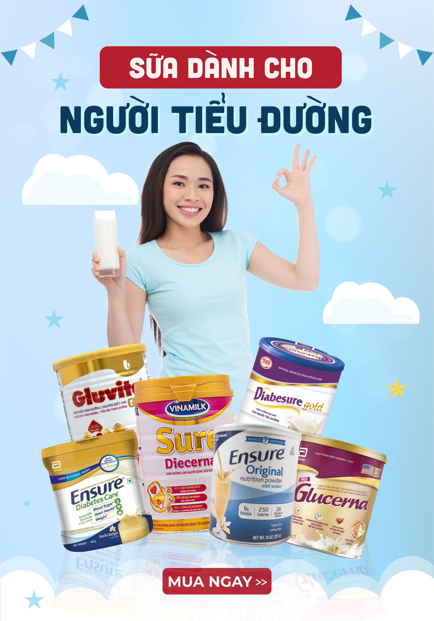 Sữa cho người tiểu đường