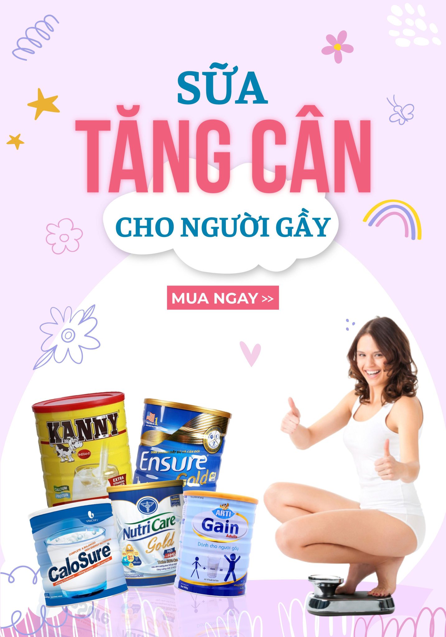 Sữa Cho Người Gầy