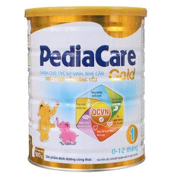 Sữa PediaCare Gold 1 900g( dinh dưỡng cho trẻ từ 6-36 tháng tuổi)